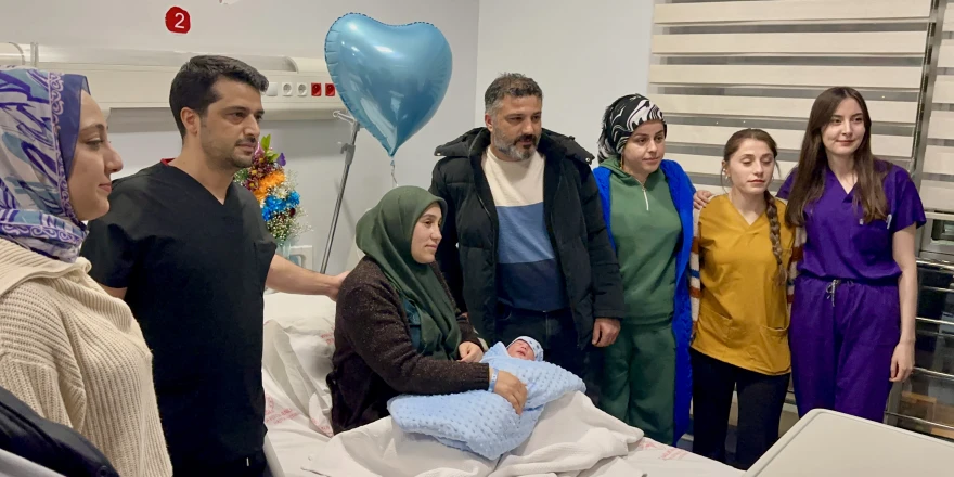 2026 Yılının İlk Bebeklerinden Biri Malatya’da Dünyaya Geldi