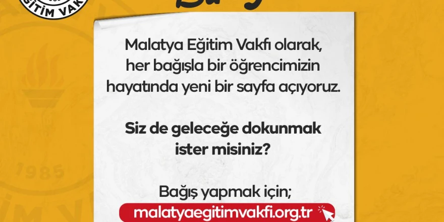 2150 yeni MEV’li gencimize el vermenin gururunu yaşıyoruz...