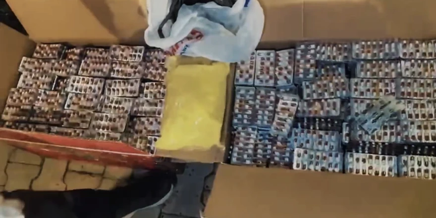 23 İlde Uyuşturucu Operasyonu: 6 Milyon Hap Ele Geçirildi