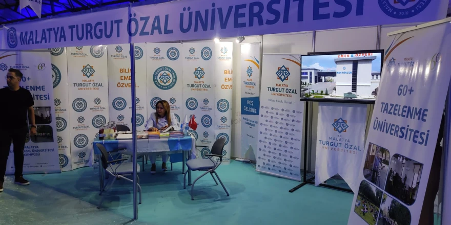 25’inci Kayısı Festivali Fuarına Turgut Özal Üniversitesi stant açtı