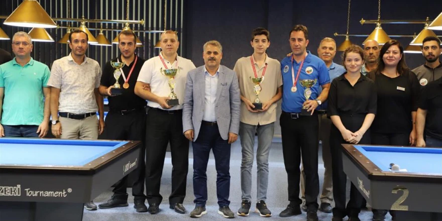 3. Band Bilardo İl Şampiyonası Yapıldı