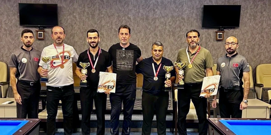 3. Bant Bilardo İl Seçmeleri Tamamlandı