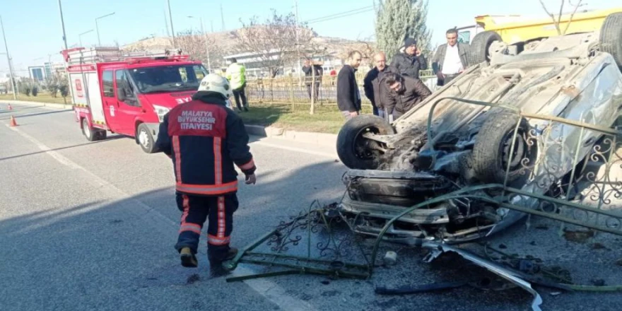 3 trafik kazasında 5 kişi yaralandı
