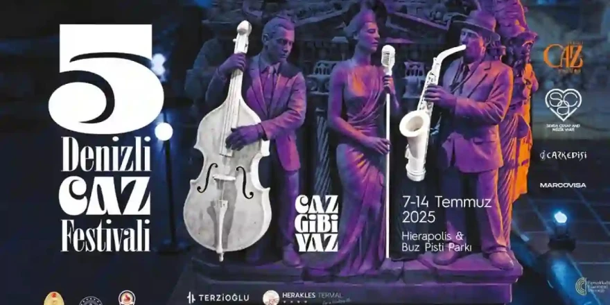 5.Denizli Caz Festivali Başlıyor