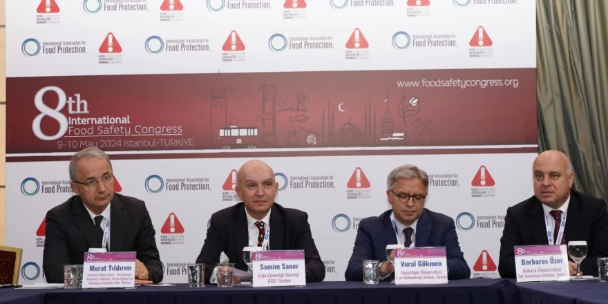 8.Uluslararası Gıda Güvenliği Kongresi “Gıda Güvenliği Sorumluluğumuzdur” sloganı ile başladı