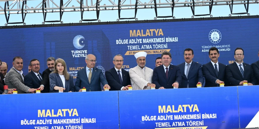 Adalet Bakanı Yılmaz Tunç Malatya Adliyesi Bina İnşaatı İçin Talimatı Verdi: