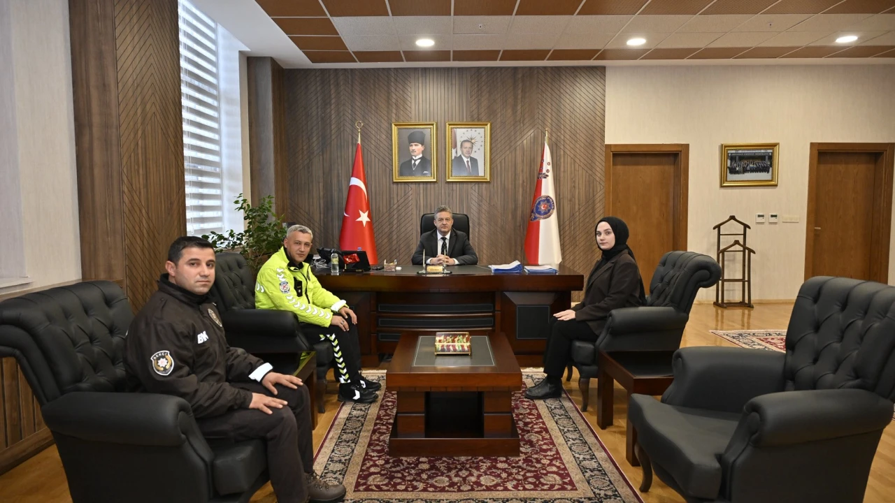 Adıyaman Emniyet Müdürü Nazman’dan Personelle Birebir Görüşme