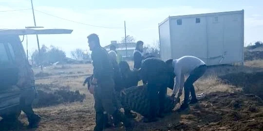 Ağılbaşı Mahallesi’nde Vinç Kazası: 1 İşçi Yaralandı