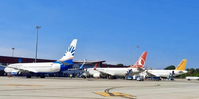 Ağustosta Malatya Havalimanı’nda 81 bin yolcuya hizmet verildi