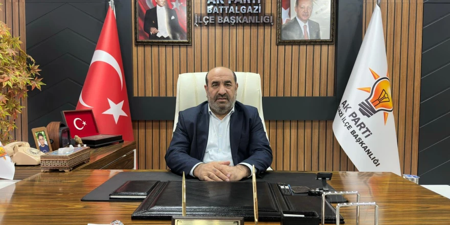 AK Parti Battalgazi İlçe Başkanı Basri Kahveci’den Yeni Yıl Mesajı