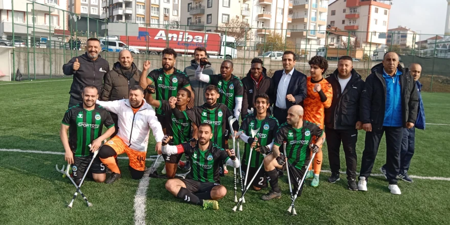 Amputede Malatya Temsilcisi Üst Üste İkinci Galibiyetini Aldı