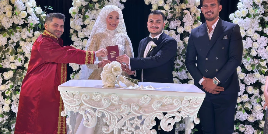 Anşin ve Karamercan ailelerinin mutlu günü