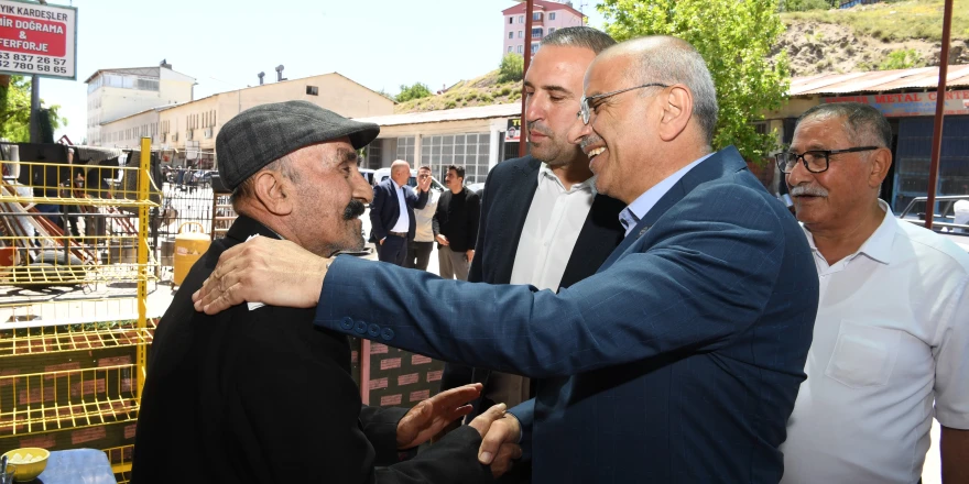 Arapgir İlçesini Ziyaret Eden Başkan Er,