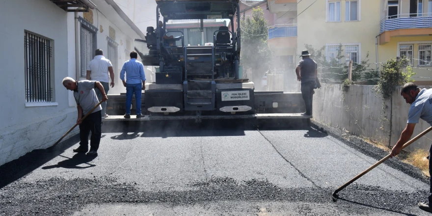 Aşağıbağlar Mahallesi Konforlu Yollara Kavuşuyor