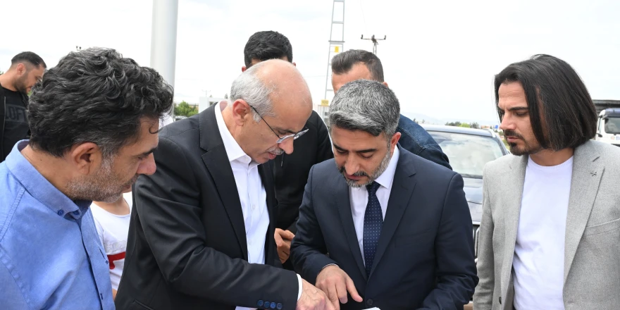 BAĞLANTI YOLUNDA ÇALIŞMALAR DEVAM EDİYOR