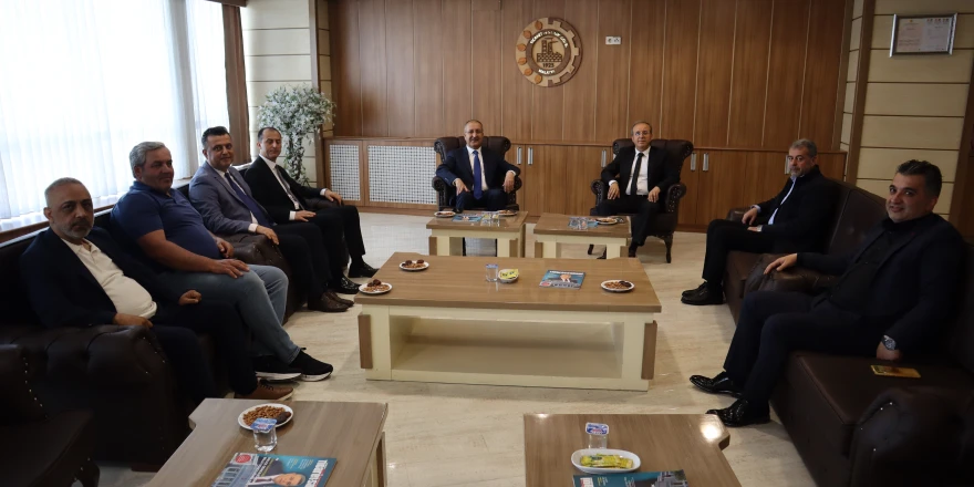 Basın İlan Kurumu (BİK) Genel Müdürü Erkılınç’tan Malatya TSO’ya ziyaret