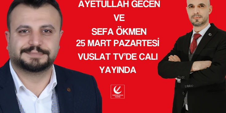 Başkan Adayı Gecen Canlı Yayında Projelerini Anlatacak