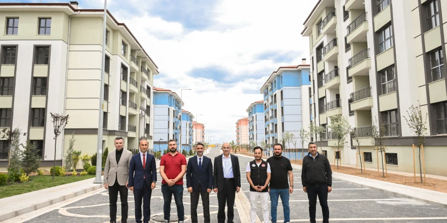 BAŞKAN ER: MODERN YAŞAM ALANLARI OLUŞTURULUYOR