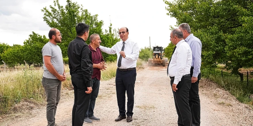 Başkan Geçit, Kırsal Mahallelerin Yollarını Mercek Altına Aldı