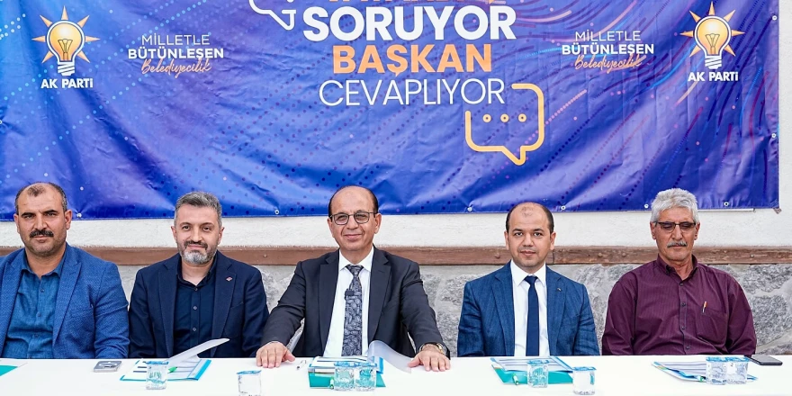 Başkan Geçit, “Kırsal Mahallelerimizin Köklü Değerlerini Yaşatan Hizmetler Üreteceğiz”