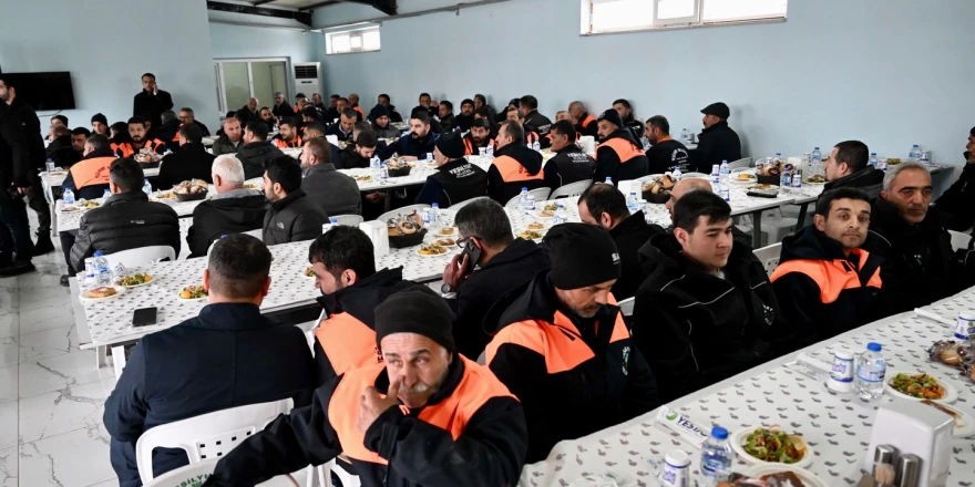 Başkan Geçit'ten Personele Teşekkür Ziyareti!