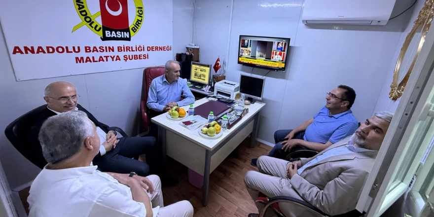 Başkan Sami Er’den Anadolu Basın Birliği’ne Ziyaret