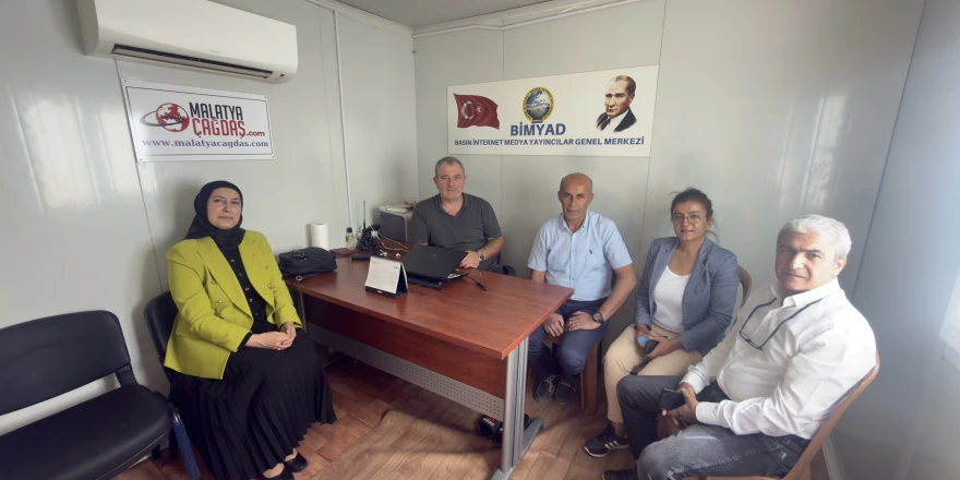Başkan Sarıtaç’tan BİMYAD’a Ziyaret: ''Basın Kompleksi Kurulmalı''