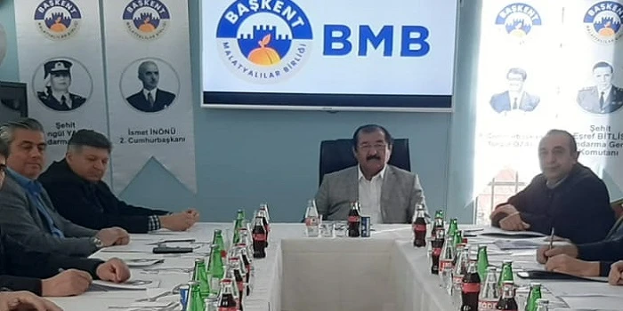 Başkent Malatyalılar Birliği’nden Malatya İçin Birlik ve Dayanışma Mesajı