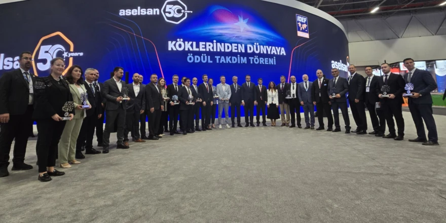 Başoğlu Kablo’nun Yerli ve Milli Ürünü ASELSAN’ın “Köklerinden Dünyaya” Töreninde Ödül Aldı!