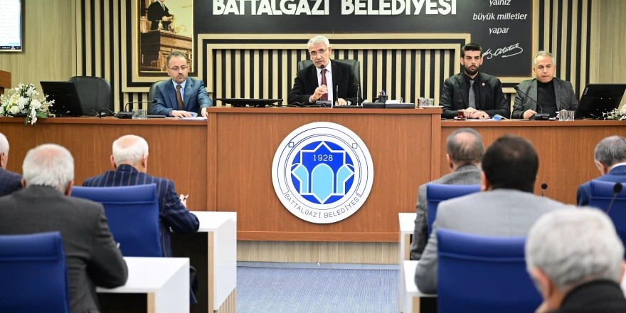 Battalgazi Belediye Meclisi, Şubat Ayı Birinci Birleşimini Gerçekleştirdi
