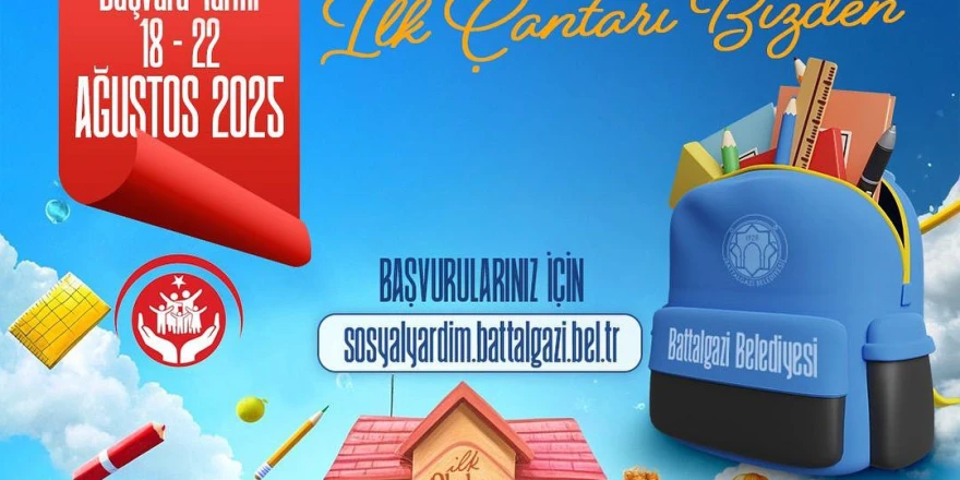 Battalgazi Belediyesi’nden Ailelerin Yükünü Alacak Kırtasiye Desteği