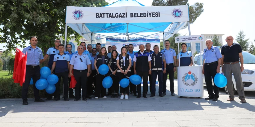 BATTALGAZİ BELEDİYESİ’NDEN ZABITA HAFTASI ETKİNLİĞİ