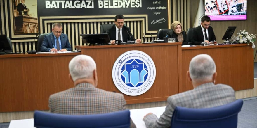 Battalgazi Belediye Meclisi Ekim Ayı İlk Oturumu Gerçekleştirildi