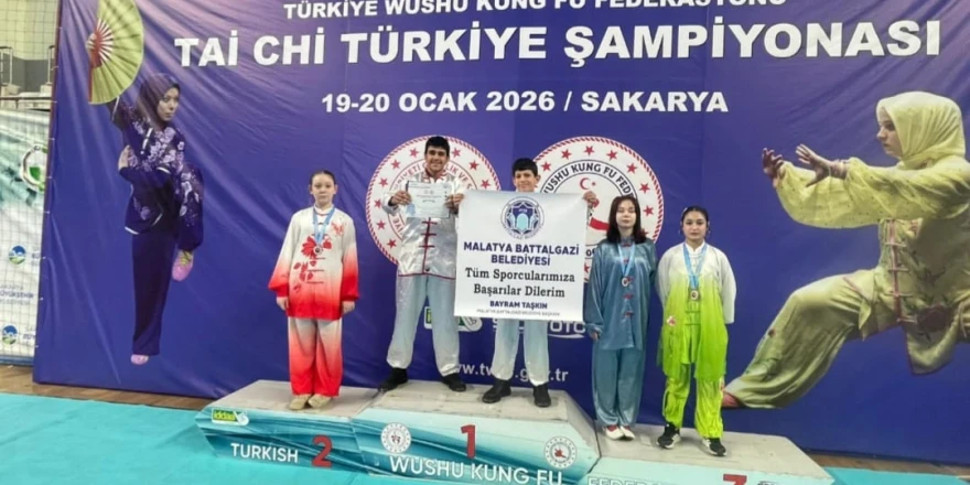 Battalgazi Belediyesi Sporcularından Türkiye Şampiyonası’nda 5 Madalya
