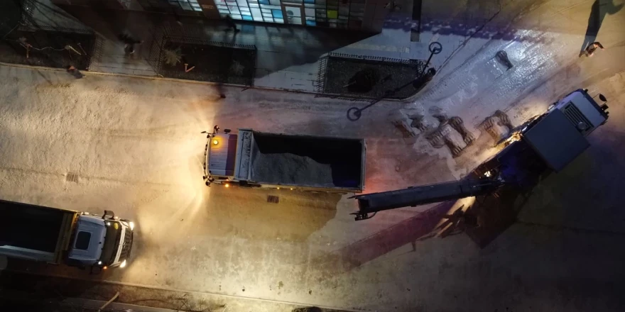 BATTALGAZİ DEVLET HASTANESİ OTOPARKI YENİLENDİ