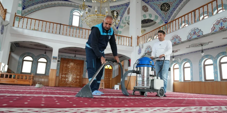 Battalgazi'de Camilere Ramazan Ayına Hazırlanıyor