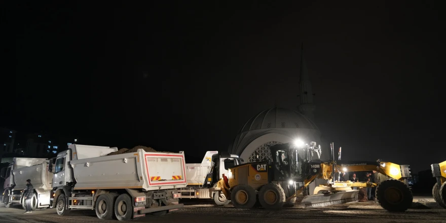 Battalgazi’de Çamurlu Toki Cami Çevresindeki Çalışmalar Tamamlandı