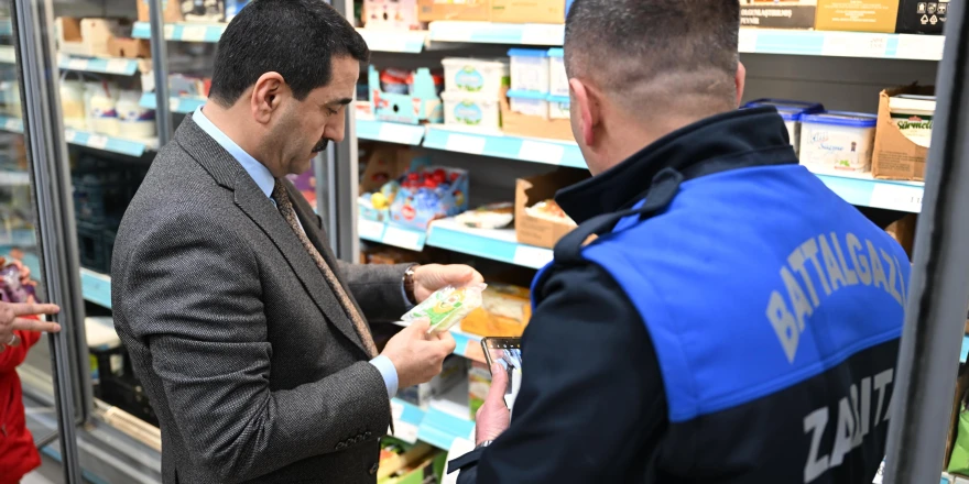 Battalgazi’de Güvenli Alışveriş İçin Denetimler Sürüyor