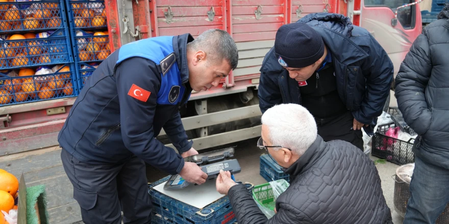 Battalgazi’de Semt Pazarlarında Ölçü Ve Tartı Denetimi