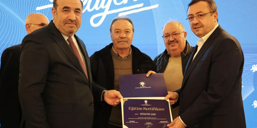 Battalgazi’de Teşkilat AKademisi: Mahalle Başkanlarına Eğitim ve Sertifika Gururu!