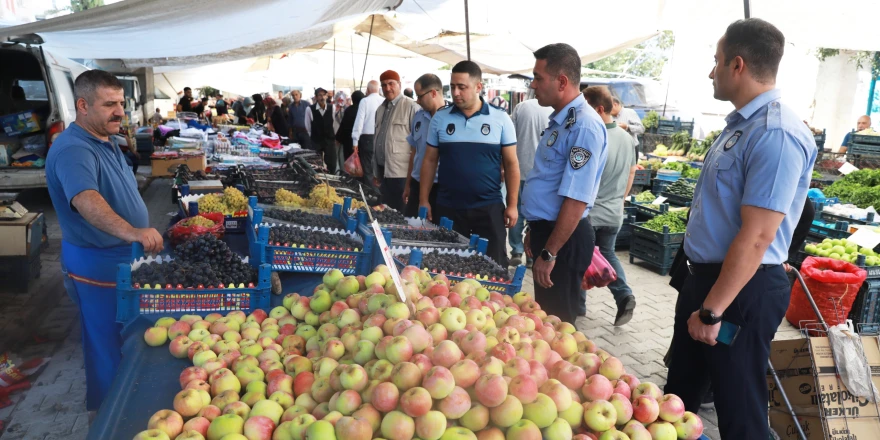 Battalgazi’de Zabıta Ekiplerinden Pazar Yerlerinde Hassas Denetim