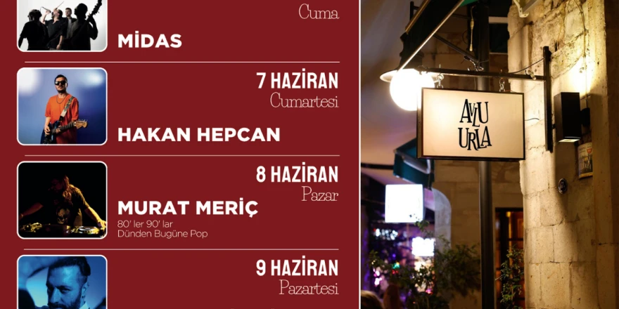 Bayramda Urla’ya gideceklere müjde: Müzik şöleni sizi bekliyor