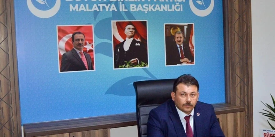 BBP Malatya İl Başkan Adayı Abdulvahap Karaman’dan Kurban Bayramı Mesajı