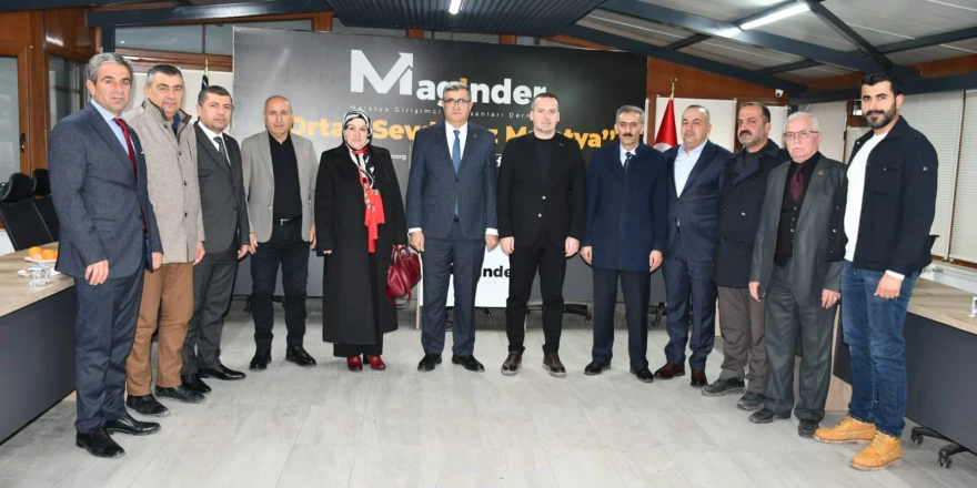 BBP Malatya İl Teşkilatından MAGİNDER’e Deprem Sonrası İstişare Ziyareti