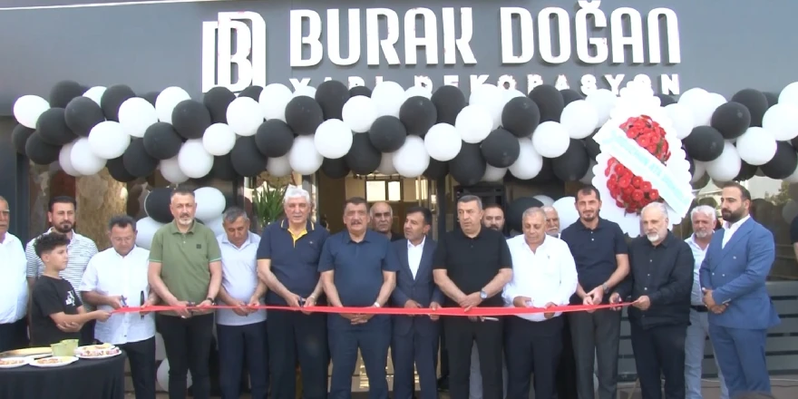Burak Doğan Yapı Dekorasyon Dualarla Açıldı