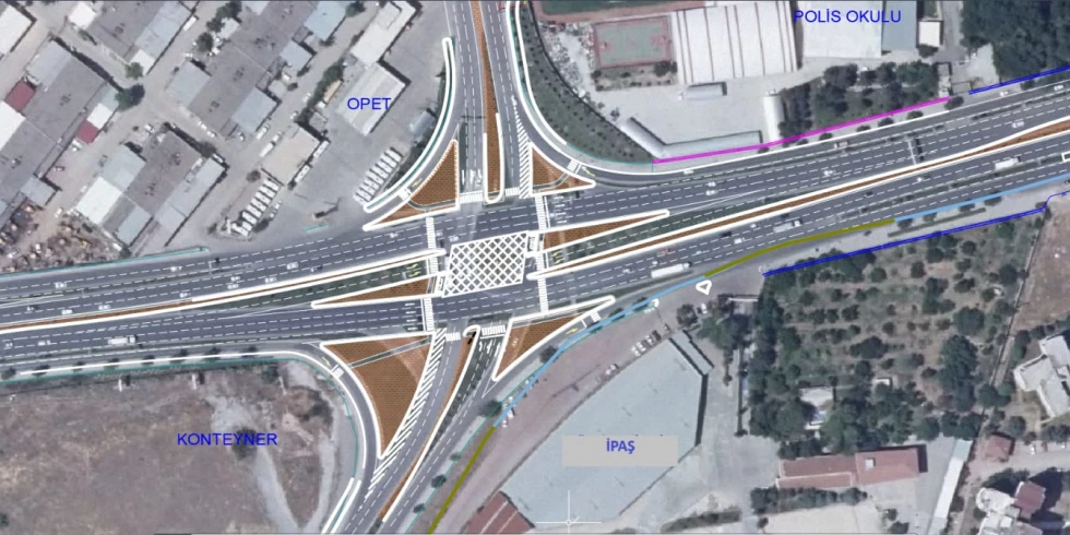 Büyükşehir Belediyesi alternatif yol ve kavşak düzenleme çalışmalarını sürdürüyor