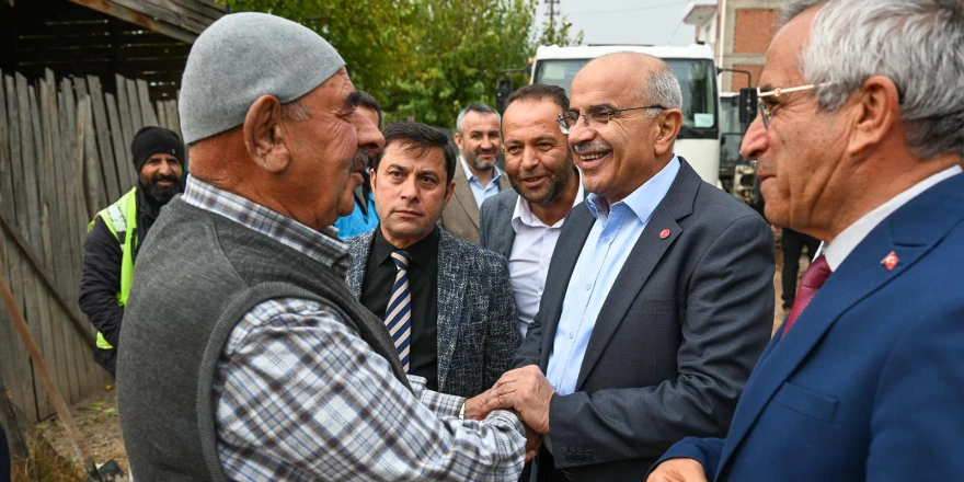 Büyükşehir Belediyesi Altyapı çalışmalarına aralıksız devam ediyor