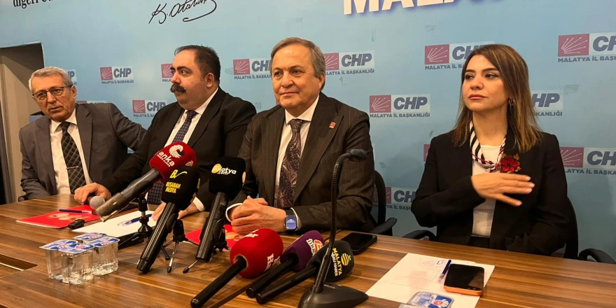 CHP heyeti Malatya’da depremin 3’üncü yılında saha incelemesi yaptı