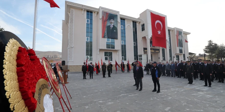 Darende İlçesinde Atatürk’ü Anma Töreni Düzenlendi