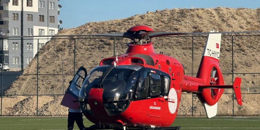 Darende’de 2025 Yılında 63 Hasta Helikopter Ambulansla Hayata Tutundu